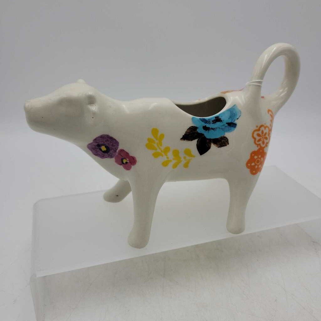 Vintage Flea Market Cow Creamer (NAT)