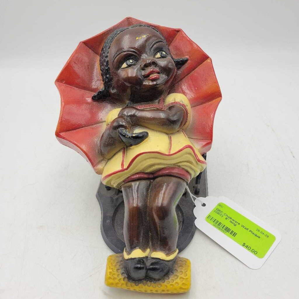 Chalkware Wall Plaque (GEC)