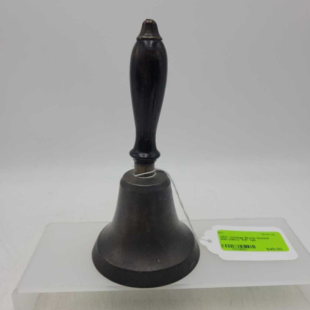 Vintage Brass School Bell (GEC)