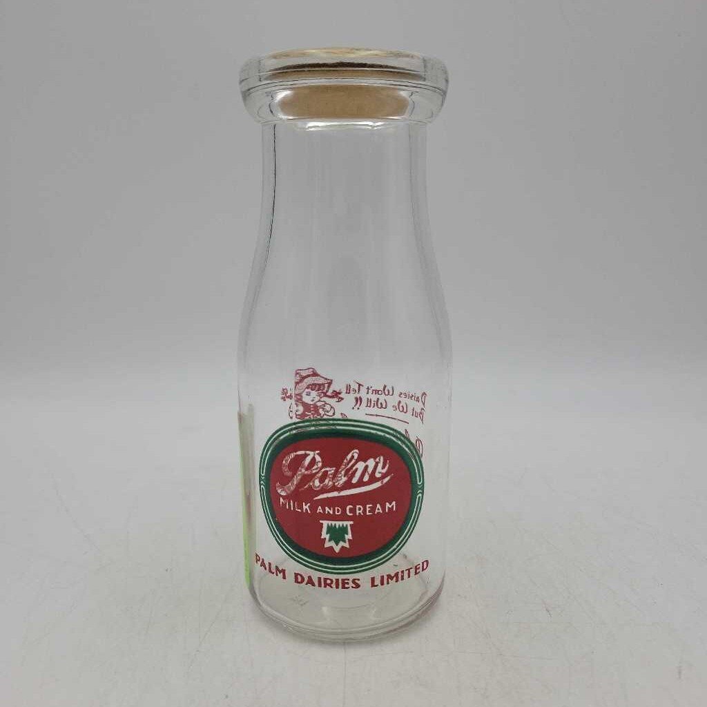 Palm Dairies Milk Cream Dairy Bottle (JEF)