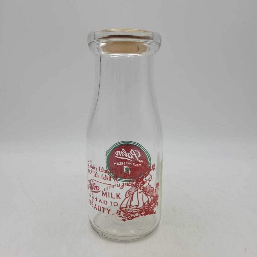 Palm Dairies Milk Cream Dairy Bottle (JEF)