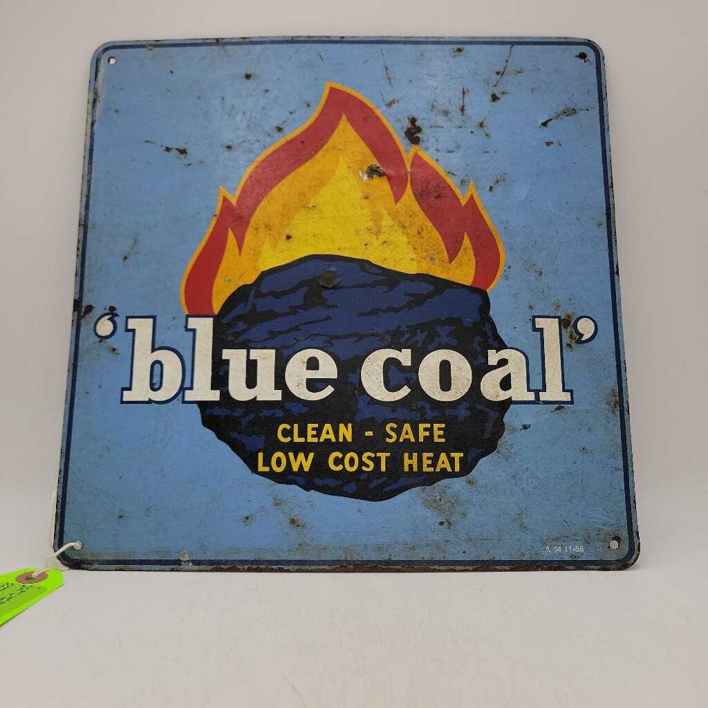 Blue Coal Sign circa 1956 (DR)