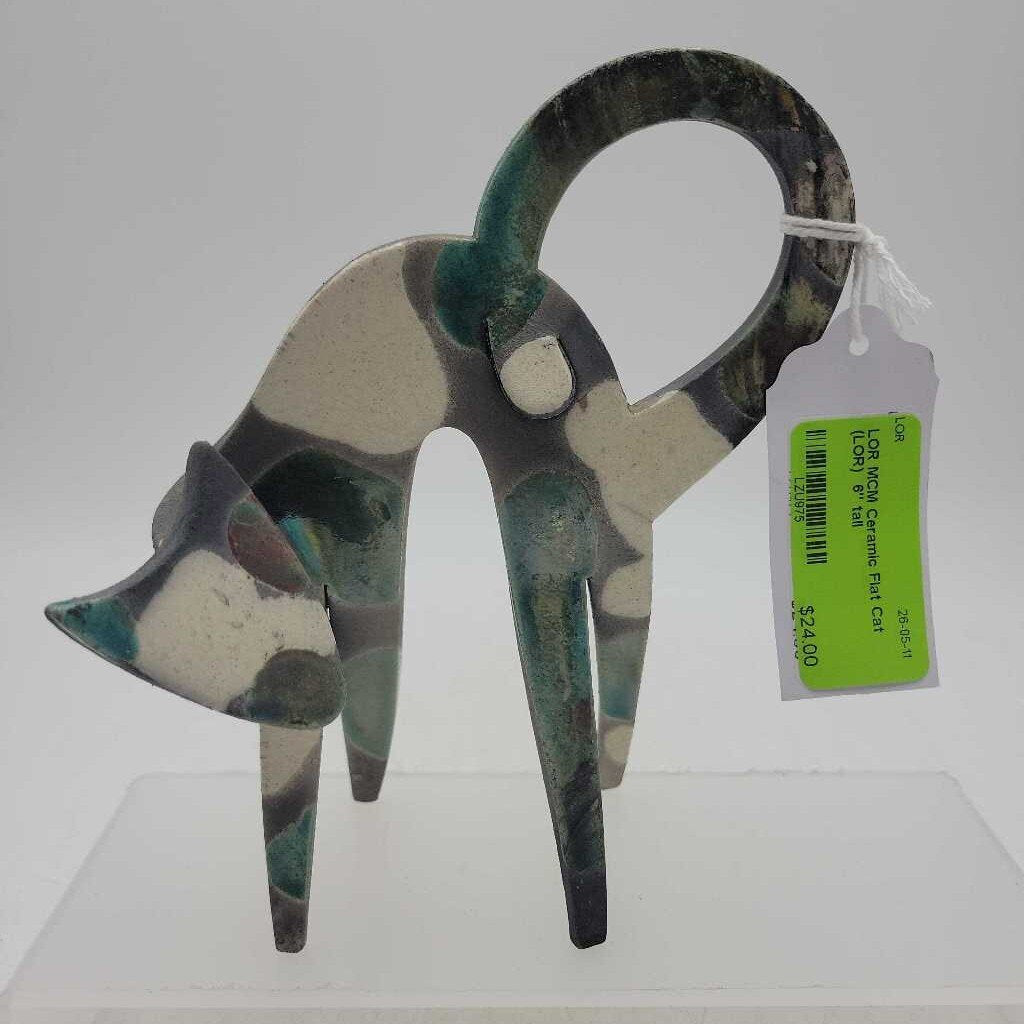 MCM Ceramic Flat Cat (LOR)