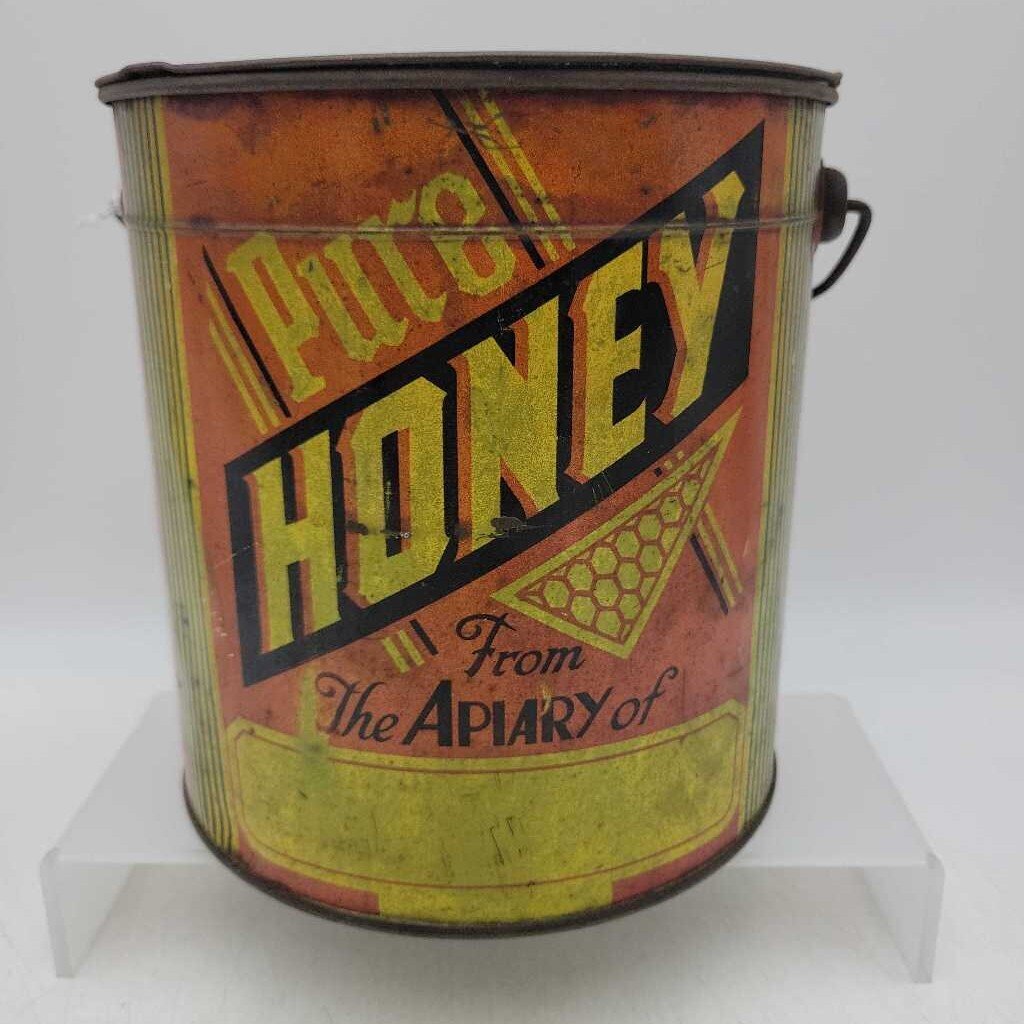 Pure Honey Tin Pail 8 lbs (Jef)