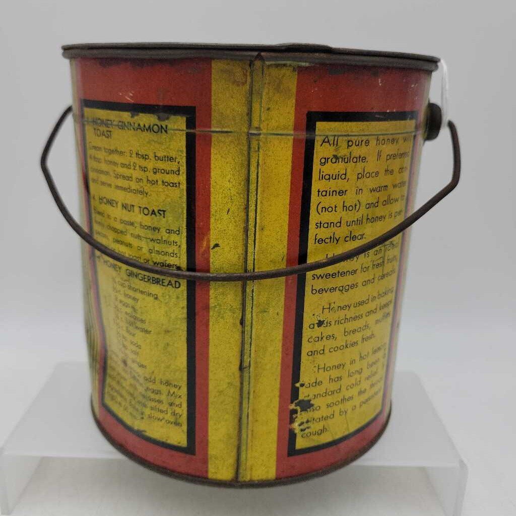 Pure Honey Tin Pail 8 lbs (Jef)
