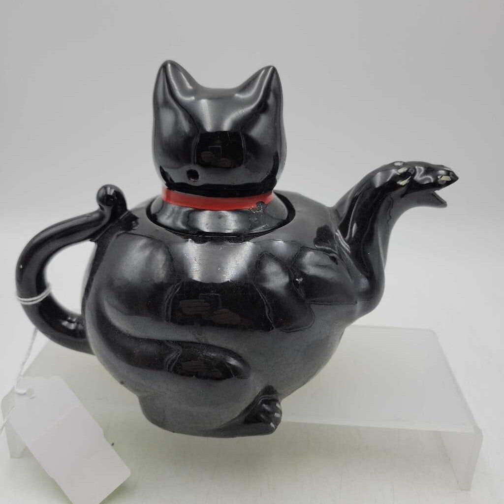Black Cat Tea Pot (DEB)
