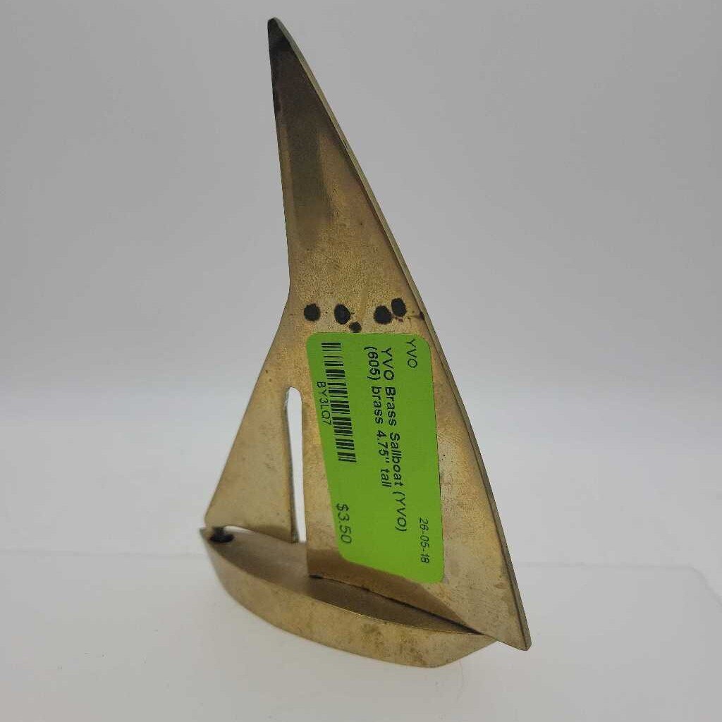 Brass Sailboat (YVO) (605)