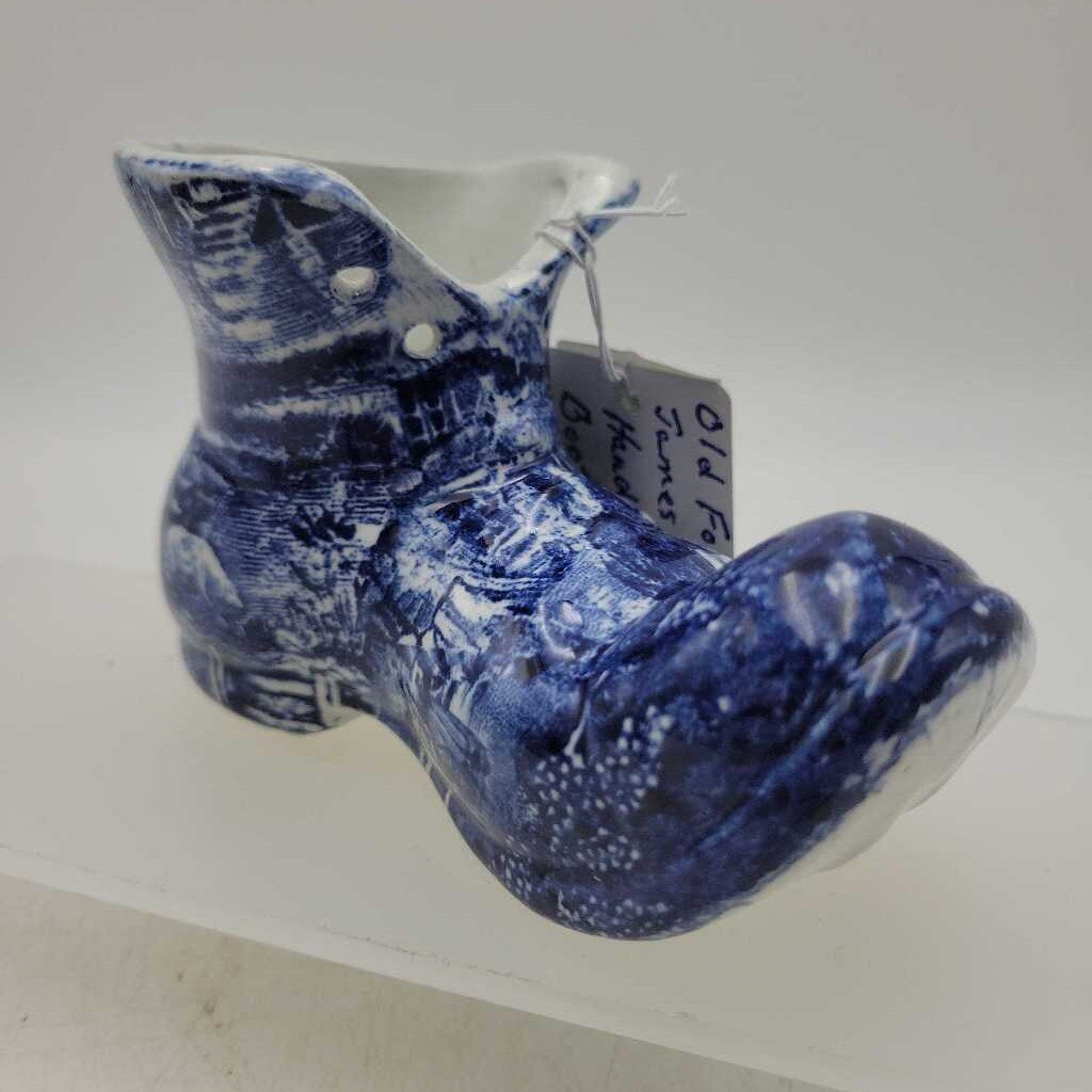 Old Foley James Kent Hand Engraved Boot (JL)
