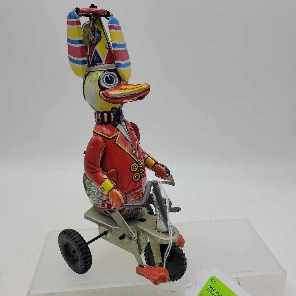 Schylling Tin Duck on Tricycle (GEC)