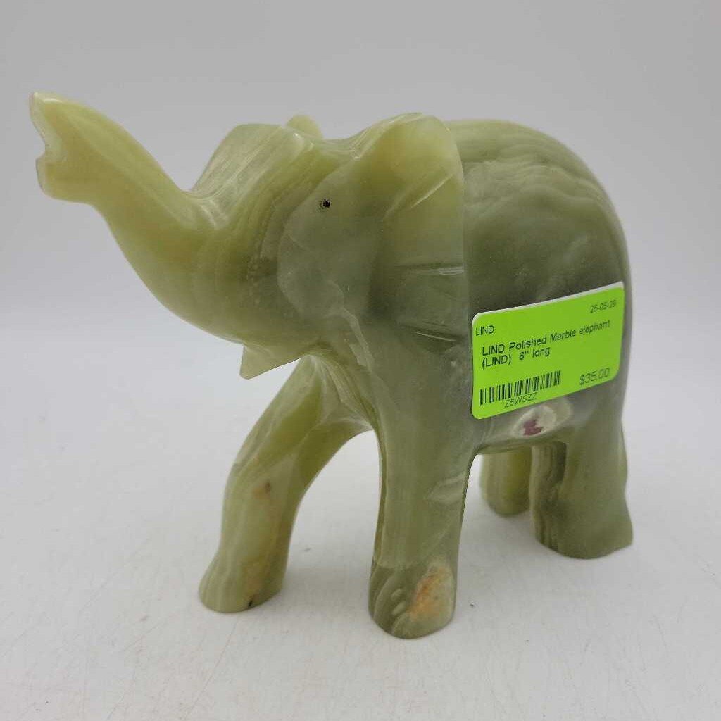 Polished Marble elephant (LIND)