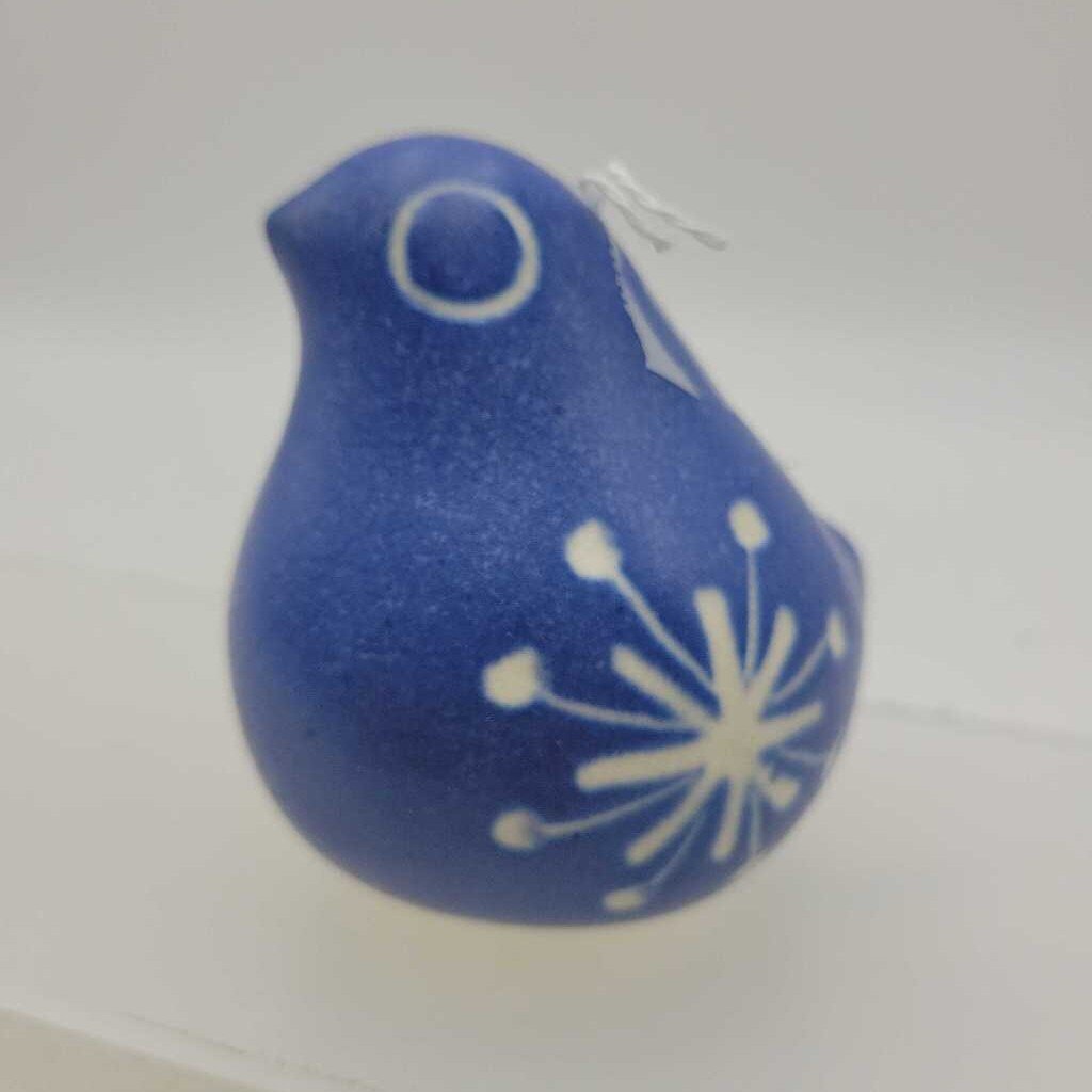 Strawberry Hill pottery bird Signed (DEB)