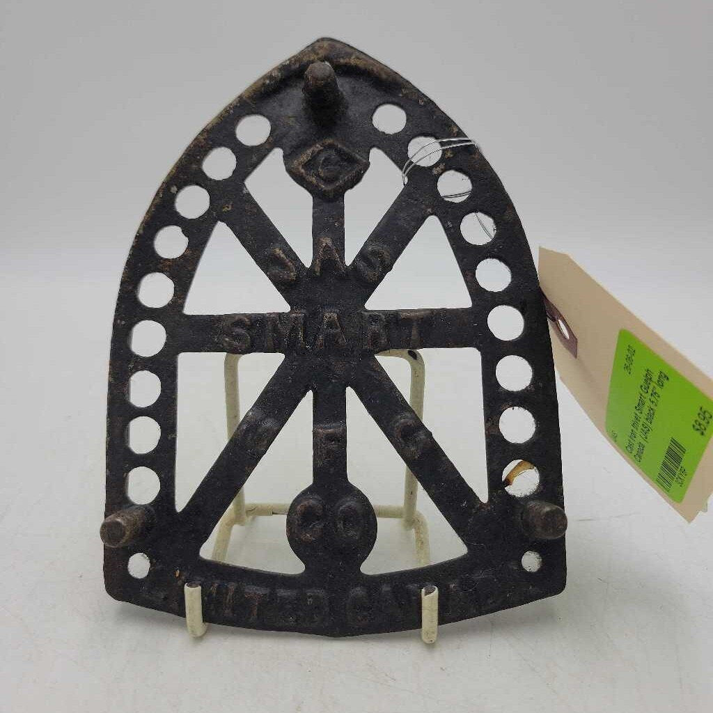 Cast Iron trivet Smart Guelph Canada (JAS)