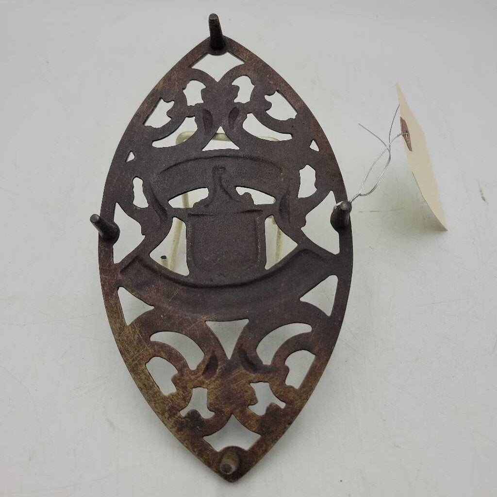 Cast Iron Trivet The Royal "W" (JAS)
