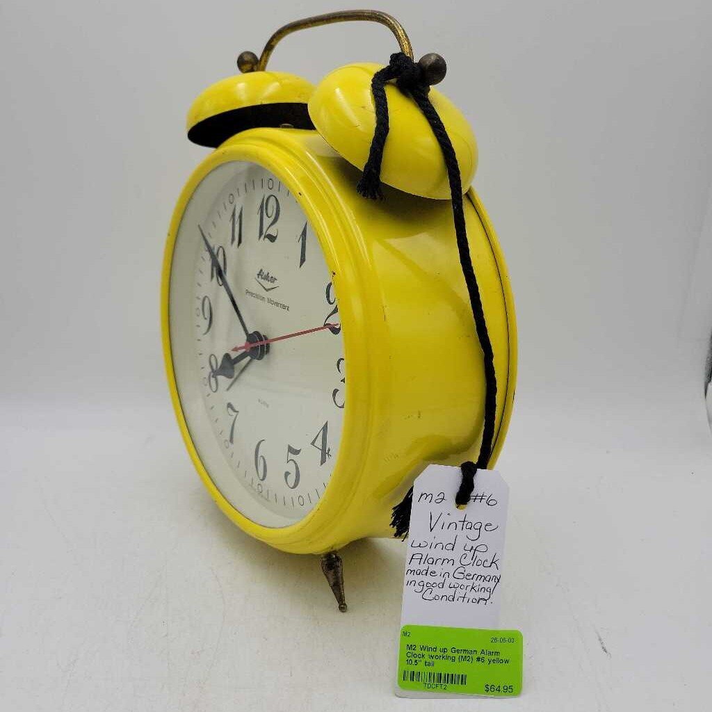 Wind up German Alarm Clock working (M2) #6