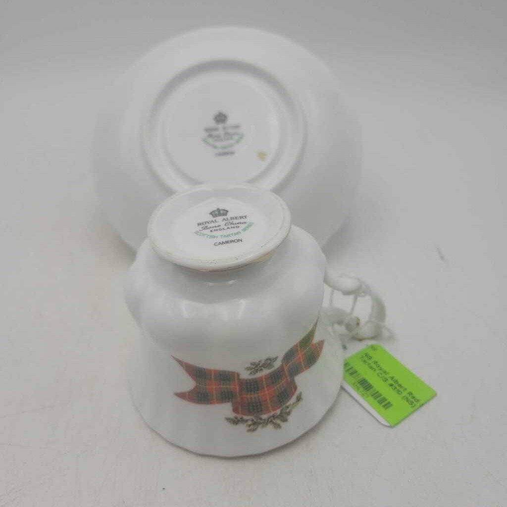 Royal Albert Red Scottish Tartan C/S #310 (NS)