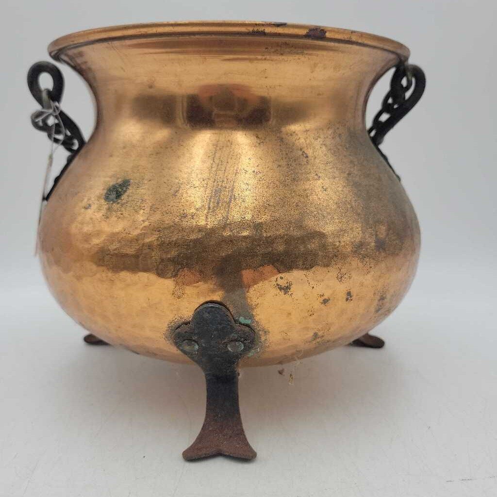 Hammered Copper Planter (JL)