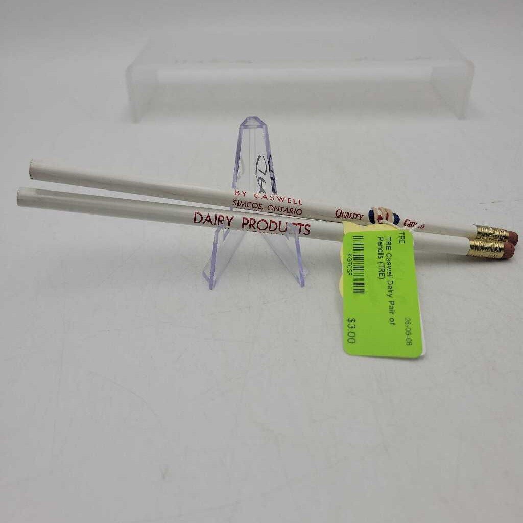 Caswell Dairy Pair of Pencils (TRE)