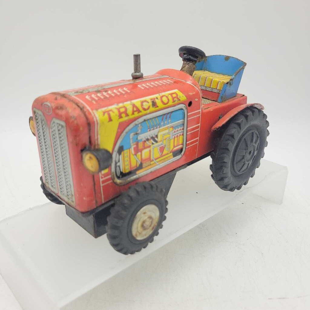 Cragstan Tin Friction Tractor 1950s (GEC)