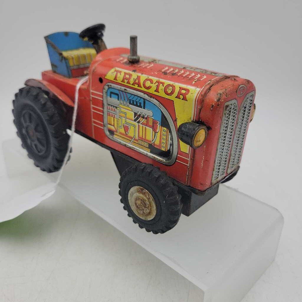 Cragstan Tin Friction Tractor 1950s (GEC)