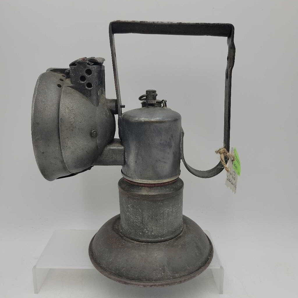 Antique Oxweld Carbide Railroad Lamp (TRE)