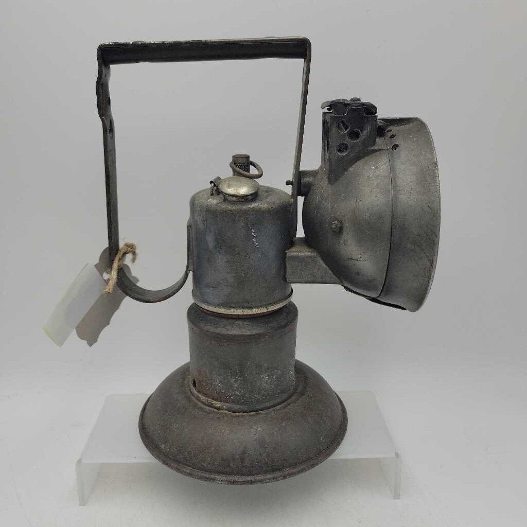 Antique Oxweld Carbide Railroad Lamp (TRE)