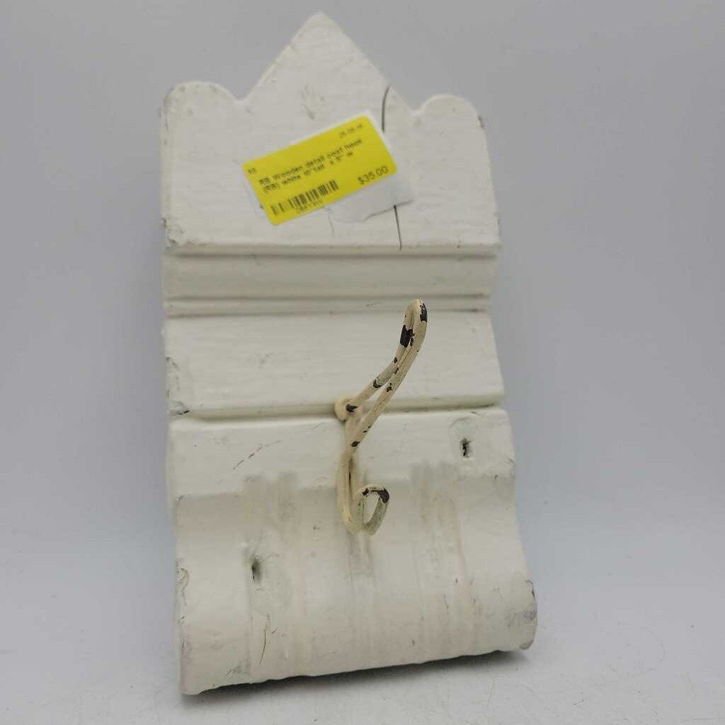 Wooden detail coat hook (RB)