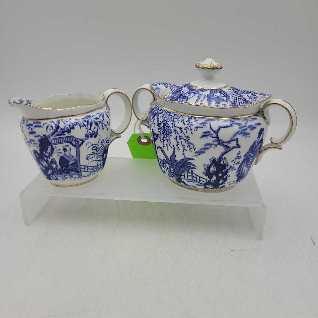 Royal Crown Derby Mikado Cream and sugar (YVO) 606