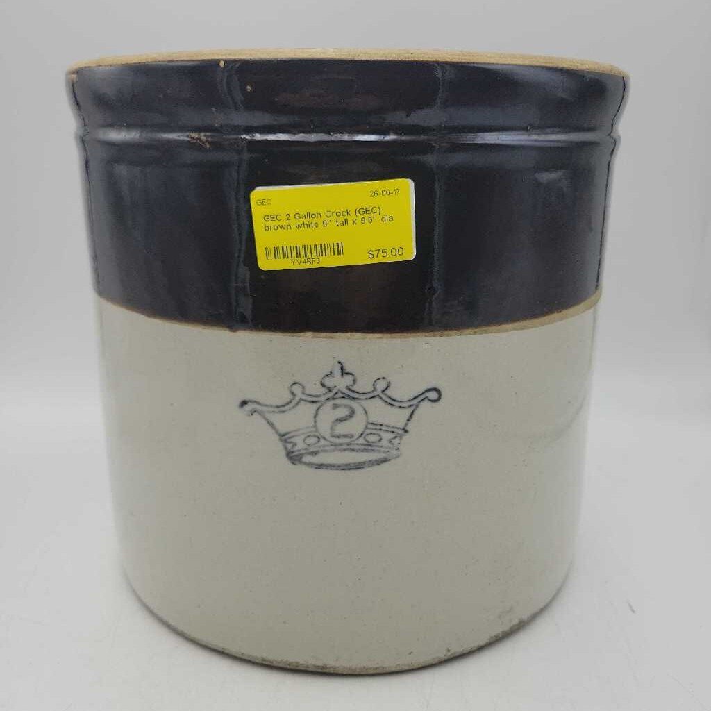 2 Gallon Crock (GEC)