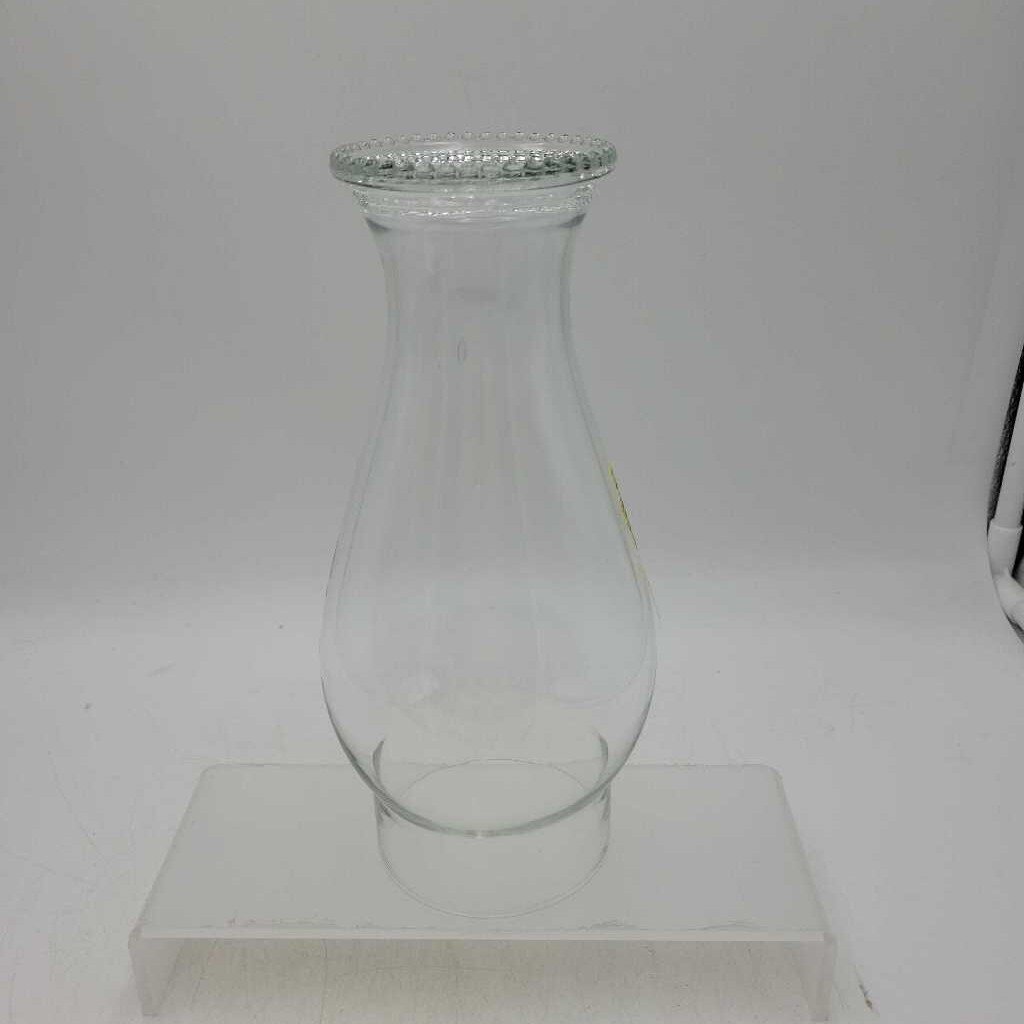 Antique Oil Lamp chimney pie crust ruffled style (JAS) plain