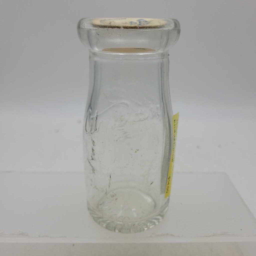City Dairy Milk Bottle 1/4 Pint (JAS)