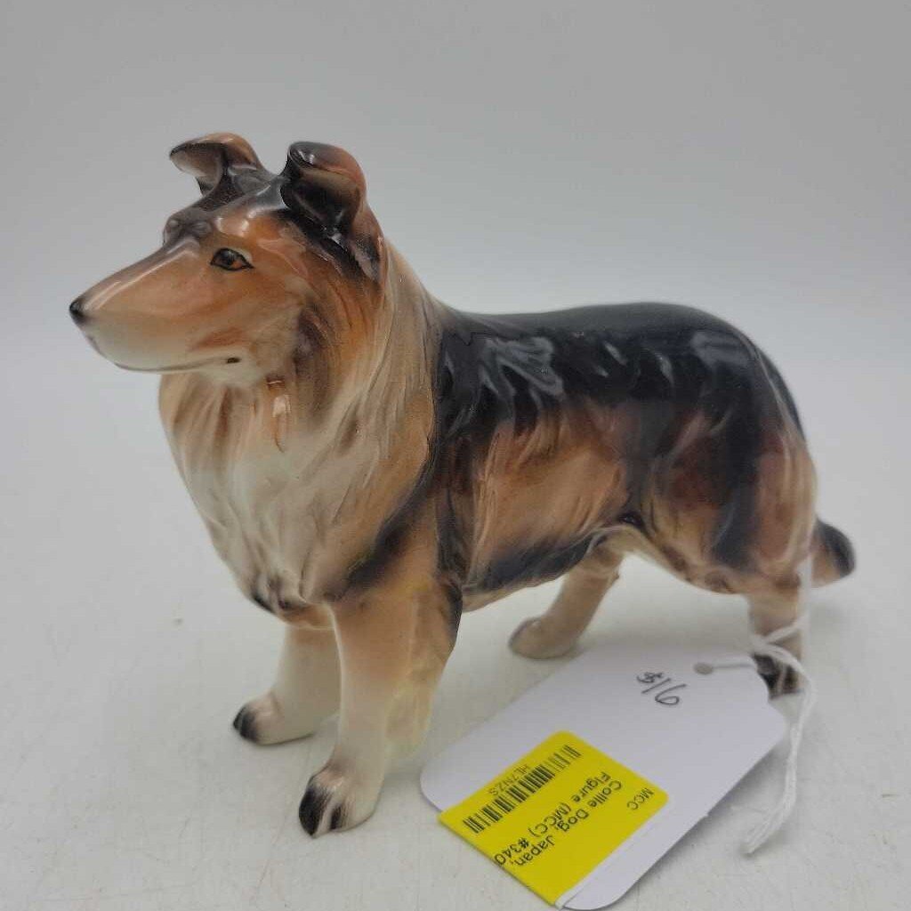 Collie Dog, Japan, Vintage Figure (MCC) #3409