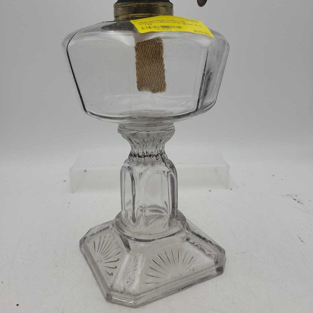 Uranium Glass Oil Lantern (JAS)