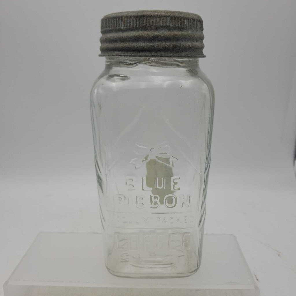 Blue Ribbon coffee jar (JAS)