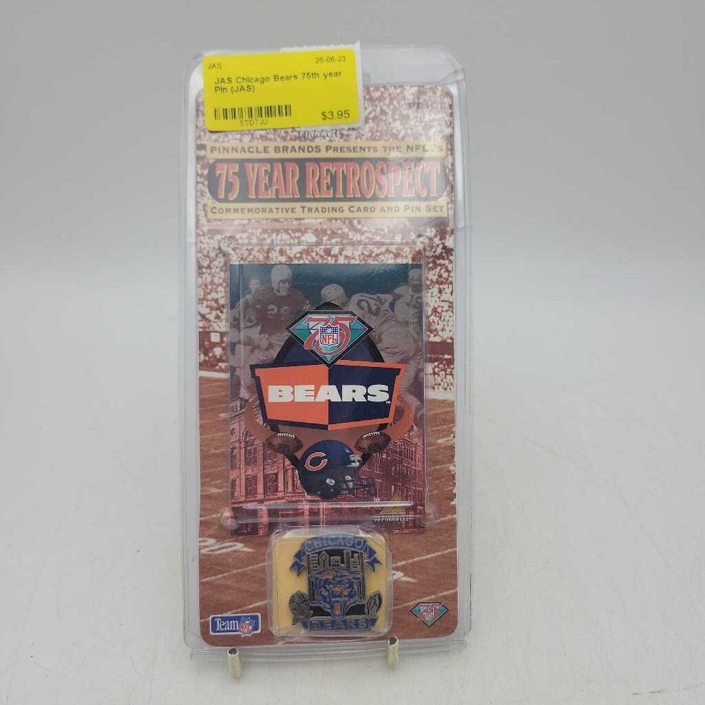 Chicago Bears 75th year Pin (JAS)