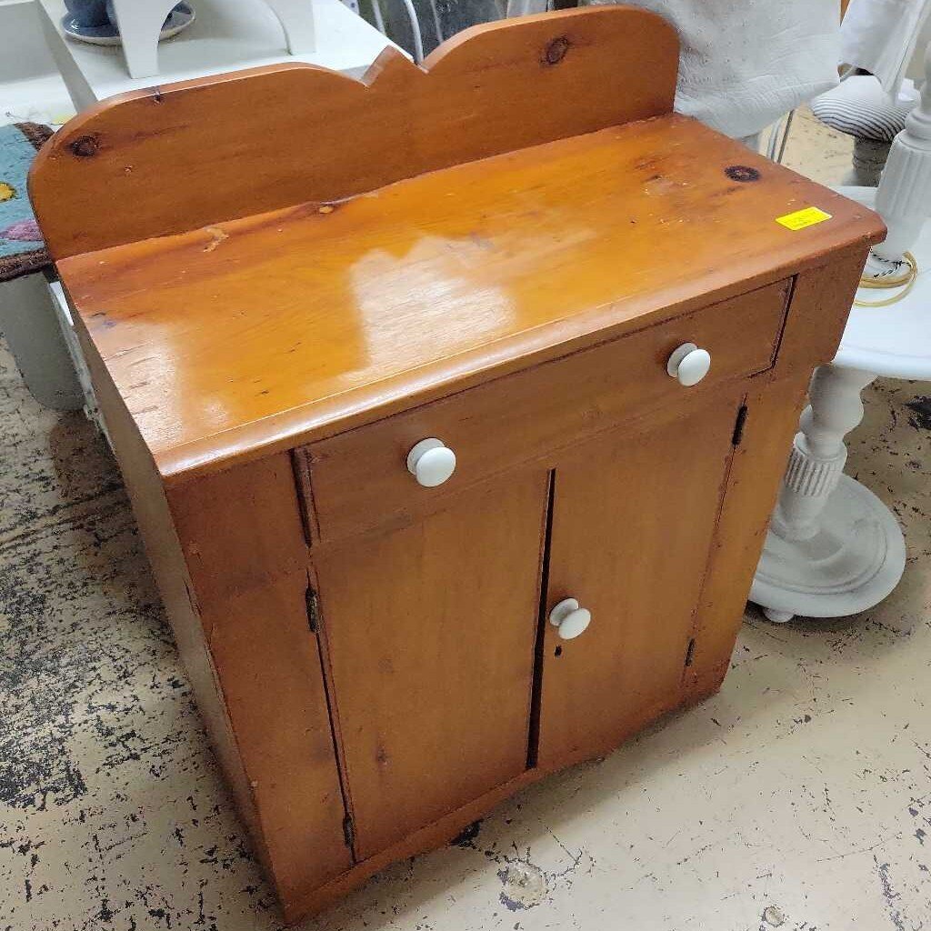 Pine cabinet made from an old cabinet (RB)