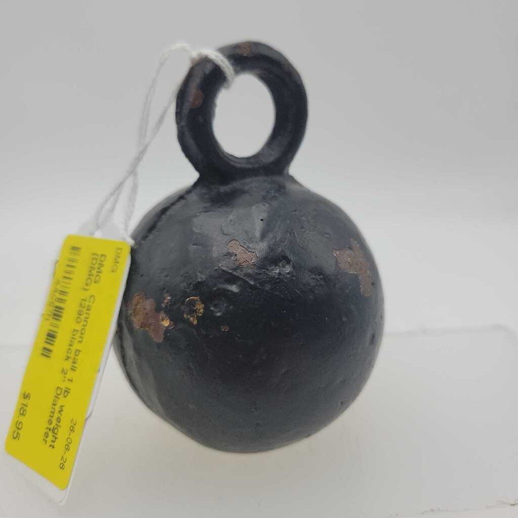 Cannon ball 1 lb weight (DMG) 1290