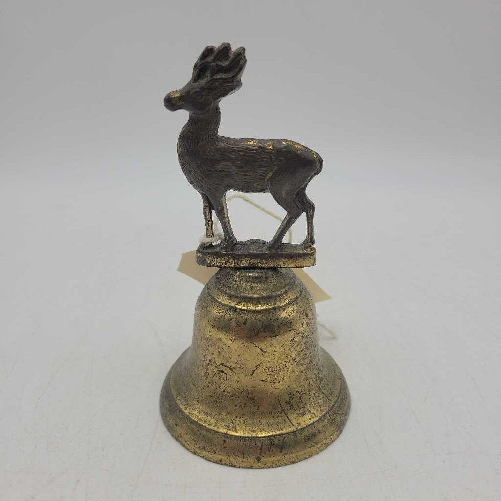 Solid Brass Deer Bell (JAS)