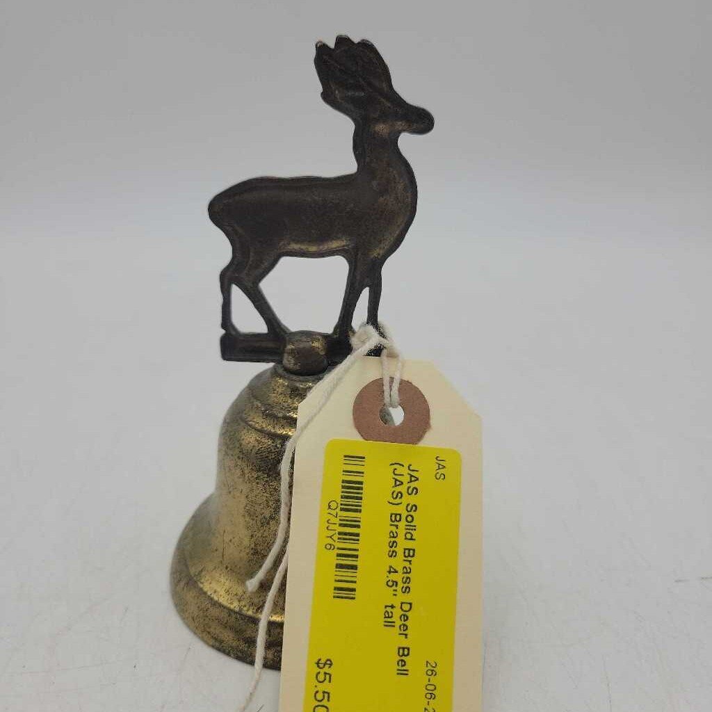 Solid Brass Deer Bell (JAS)