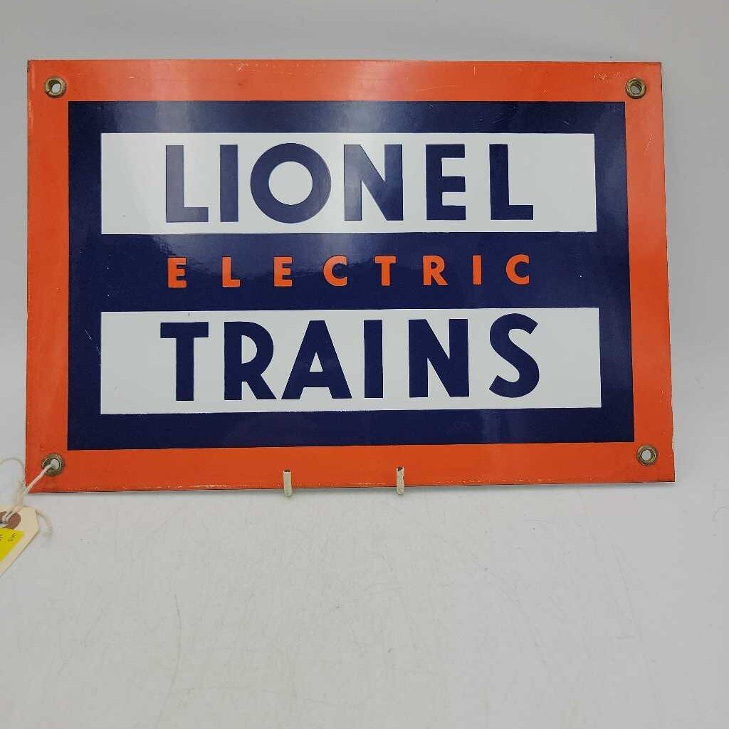 Lionel Electric Trains enamel Porcelain (JAS)