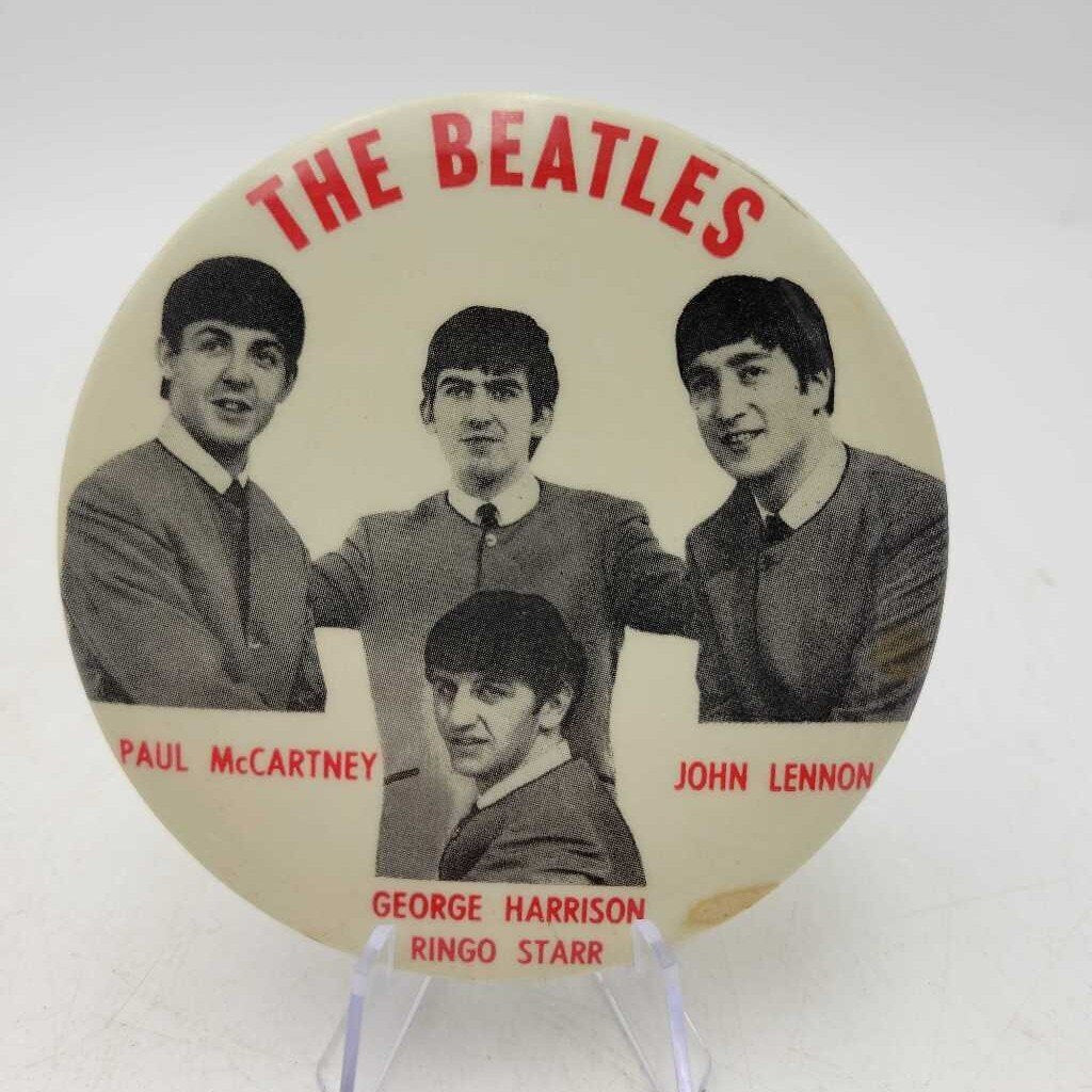1964 Beatles Pin Back Button (JL)