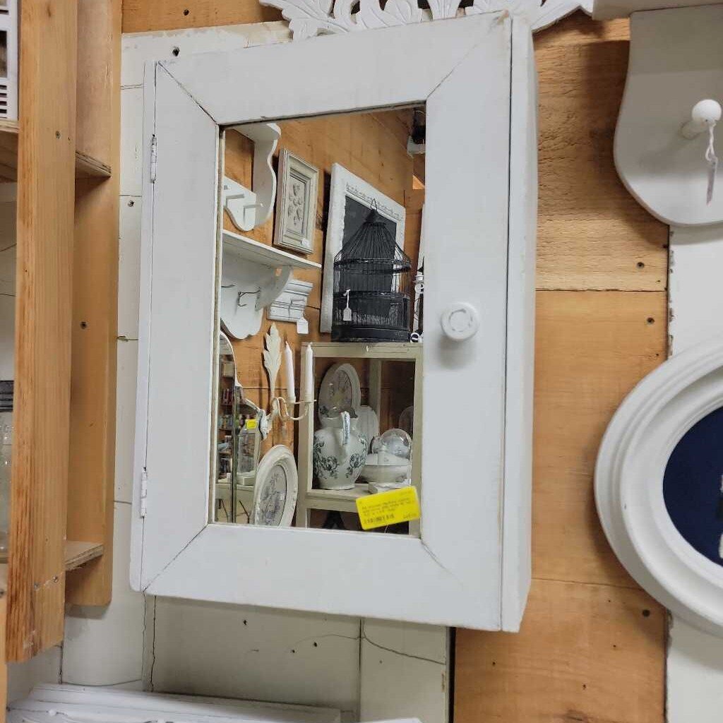 Wooden Medicine cabinet with mirror (RB)