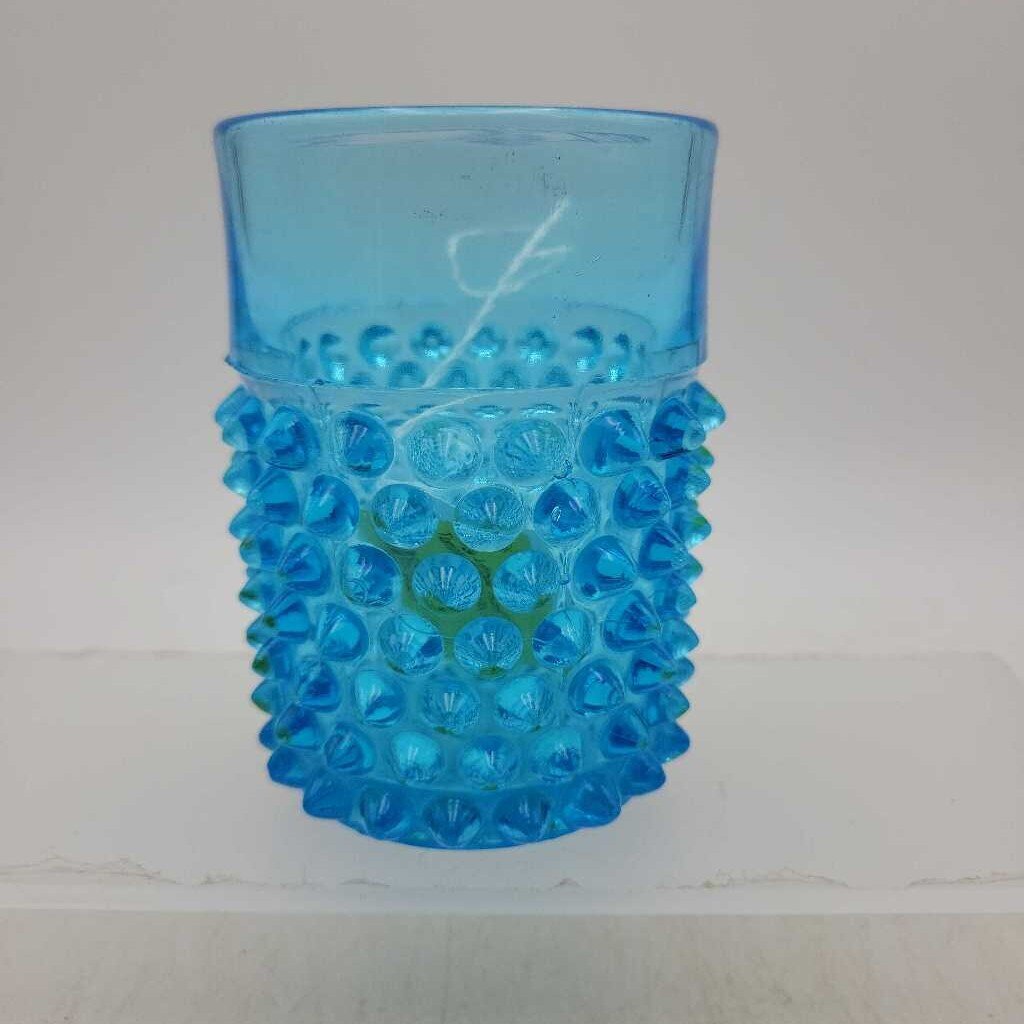 Antique Hobnail Glass Tumbler (DEB)