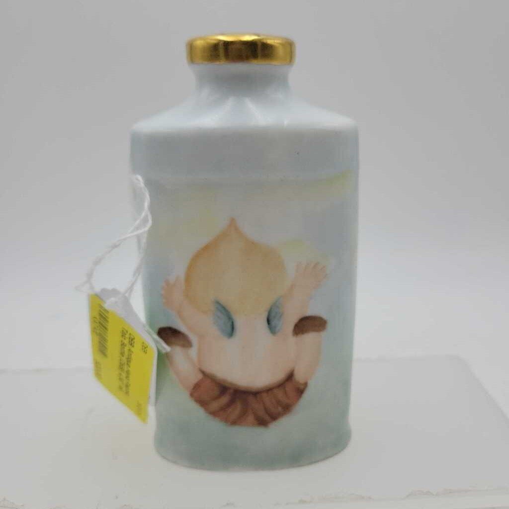 Antique Hand Painted Talc Bottle (DEB)