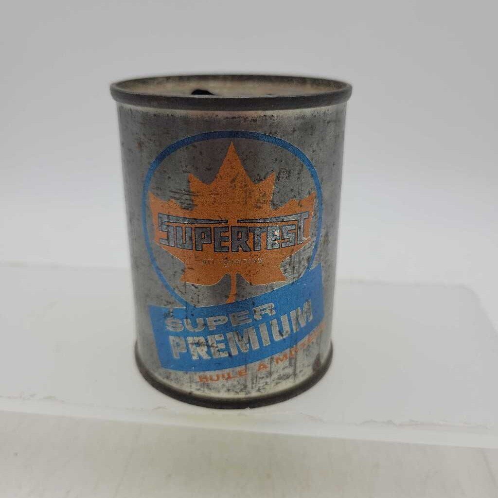 Supertest Premium Motor oil Tin Coin Bank (JAS)