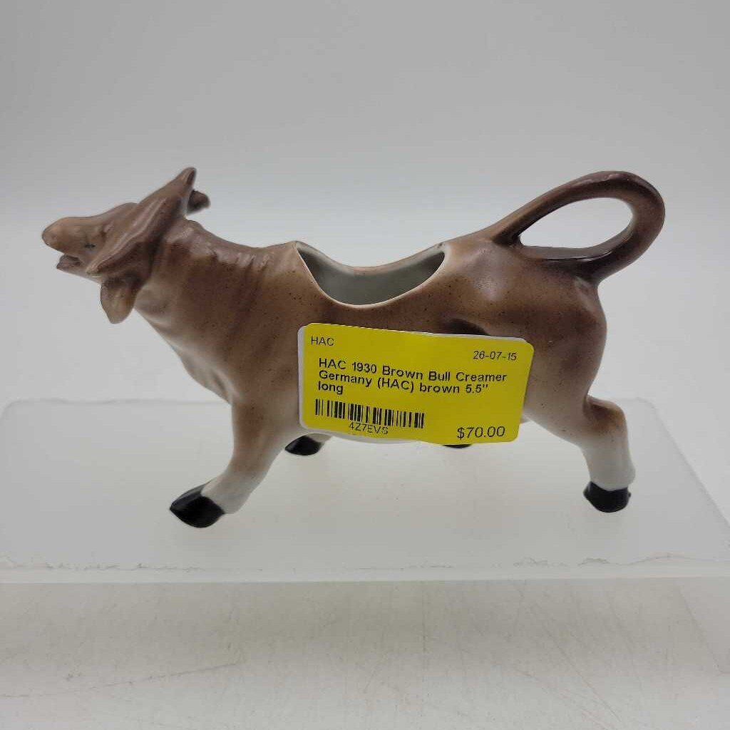 1930 Brown Bull Creamer Germany (HAC)