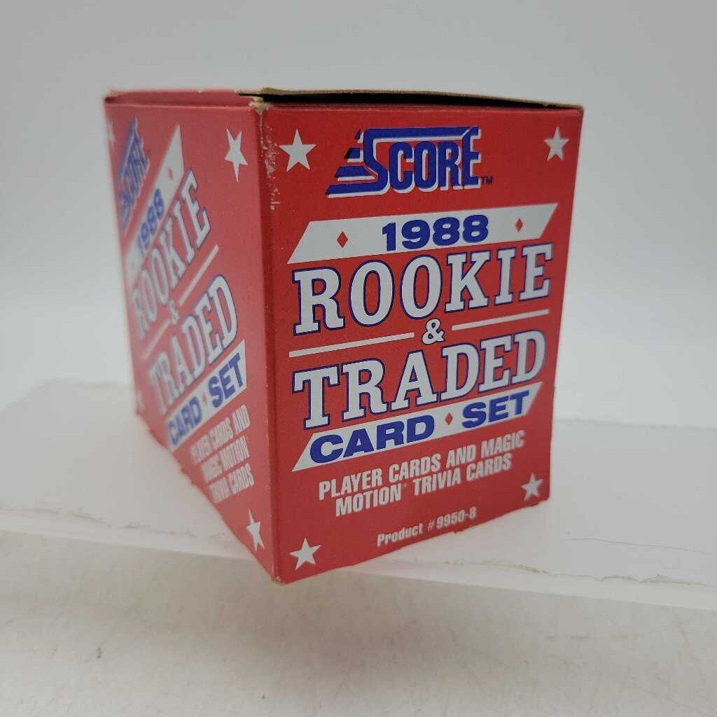 1988 Score Traded and Rookie Hockey (JAS)