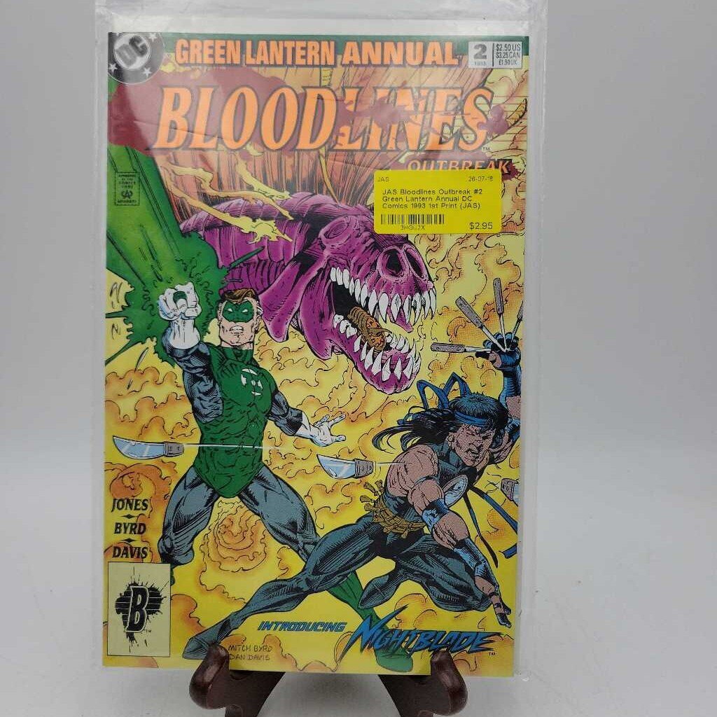 Bloodlines Outbreak #2 Green Lantern Annual DC Comics 1993 1st Print (JAS)