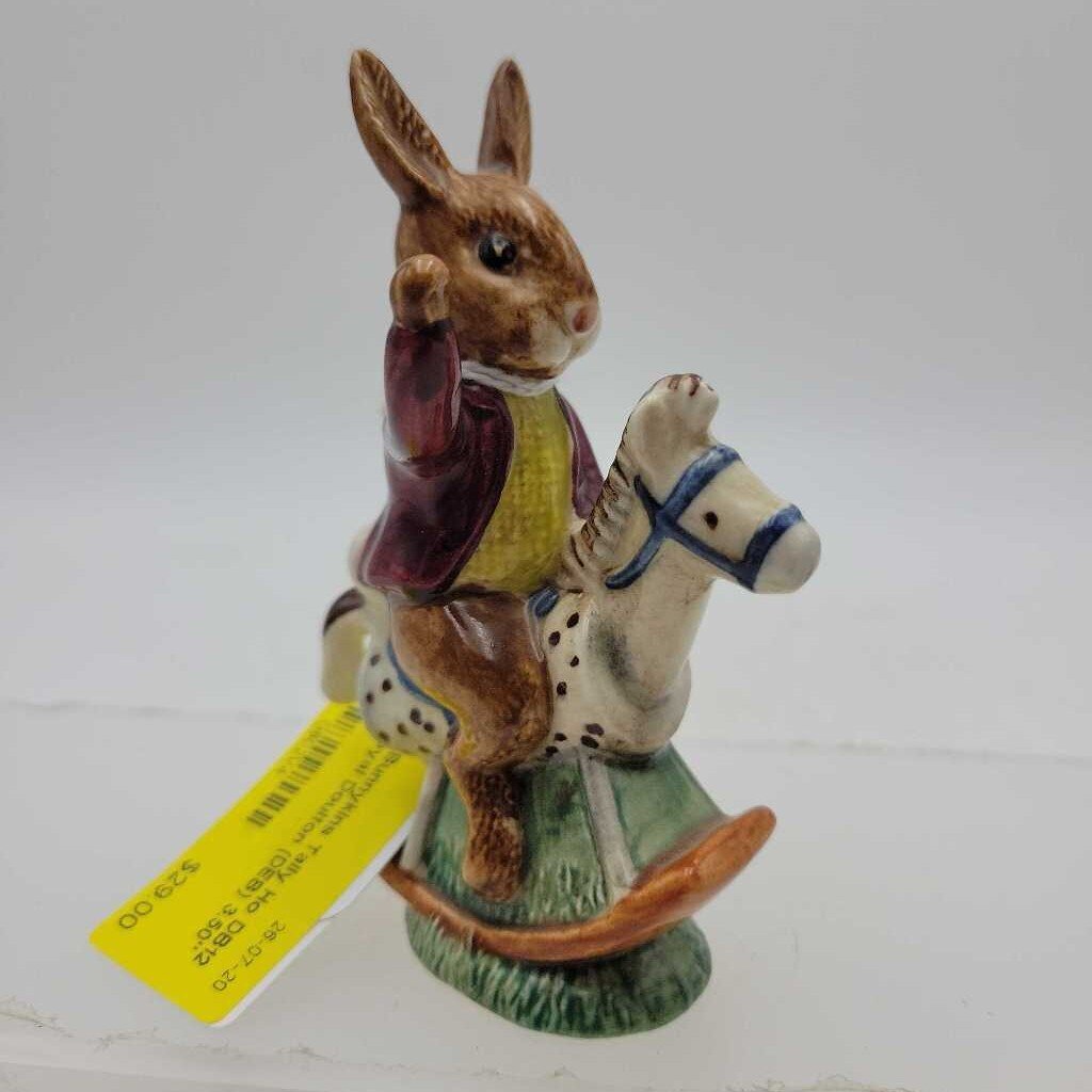 Bunnykins Tally Ho DB12 by Royal Doulton figure (DEB)
