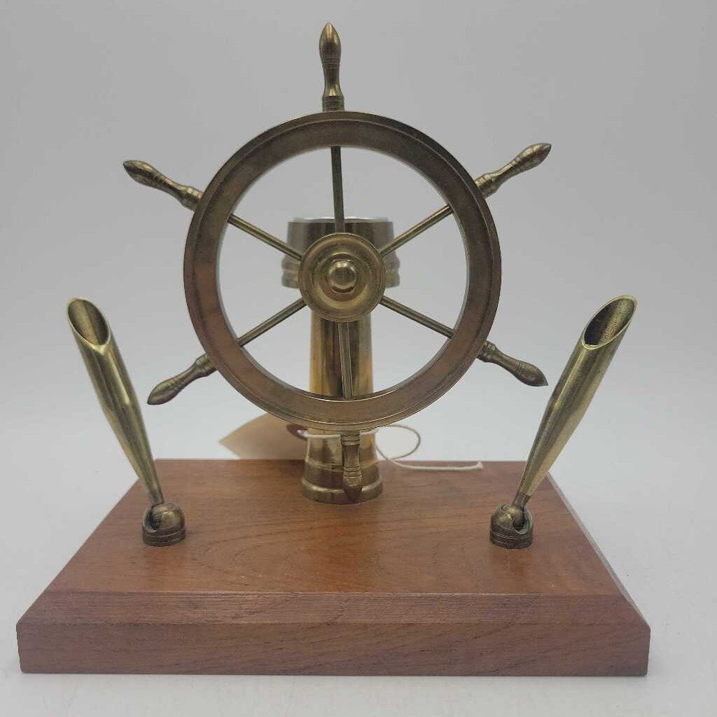 Nautical compass and pen holder Desk Set (JAS)