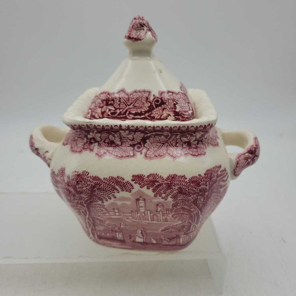 Mason's Vista Sugar jar with Lid (YVO) 608